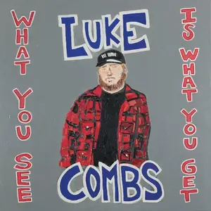 Stock cover art for Luke Combs – What You See Is What You Get (not a photo of this copy)
