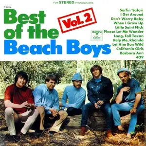 Stock cover art for The Beach Boys – Best of The Beach Boys, Volume 2 (not a photo of this copy)