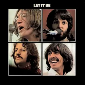 Stock cover art for The Beatles – Let It Be (not a photo of this copy)