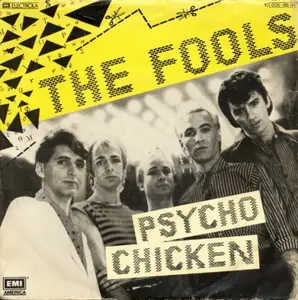 Stock cover art for The Fools – Psycho Chicken (not a photo of this copy)
