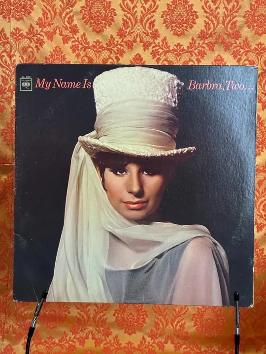 Barbra Streisand – My Name Is Barbra Two record sleeve