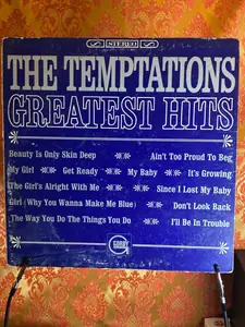 The Temptations – Greatest Hits record sleeve