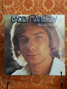 Barry Manilow – This One 's For You record sleeve
