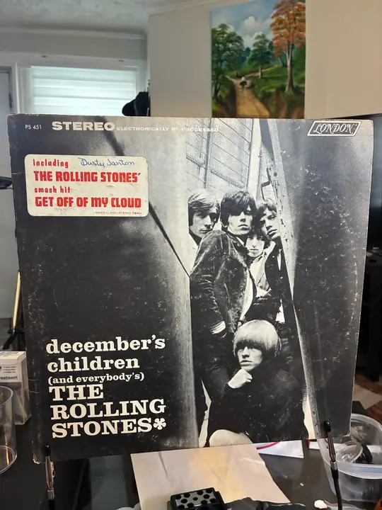The Rolling Stones – December’s Children (And Everybody’s) record sleeve