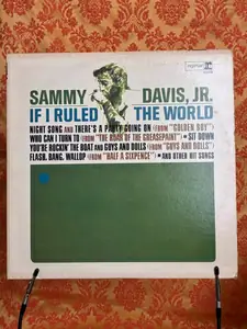 Sammy Davis Jr. – If I Ruled The World record sleeve