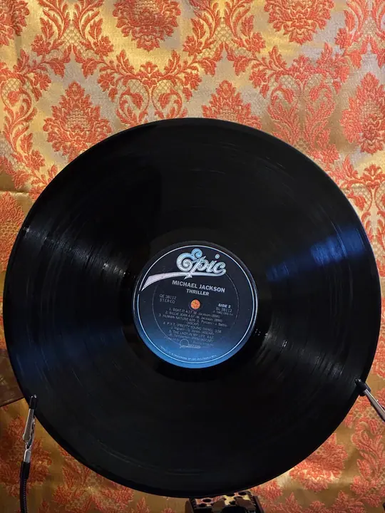 Michael Jackson Thriller record sleeve