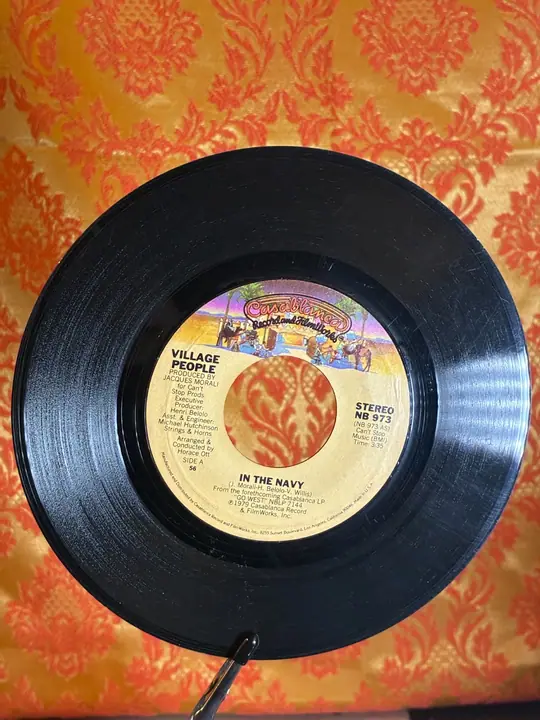 Village People – In The Navy record sleeve