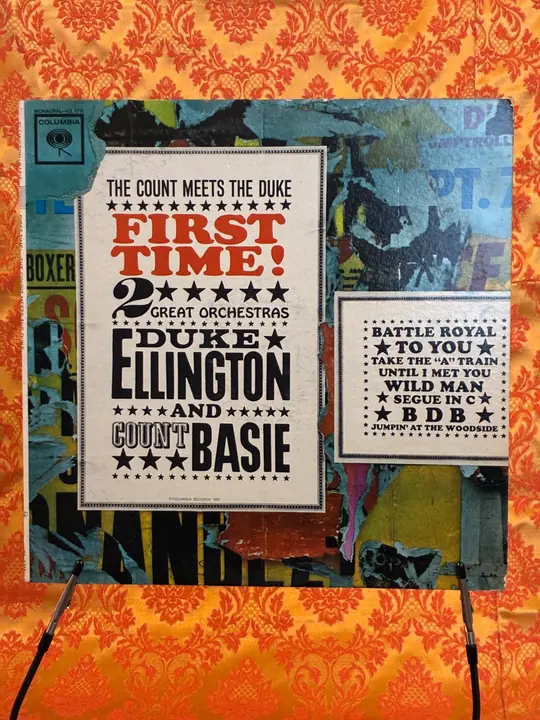 Duke Ellington, Count Basie – First Time record sleeve