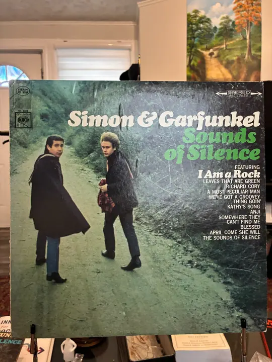 Simon & Garfunkel – Sounds of Silence record sleeve
