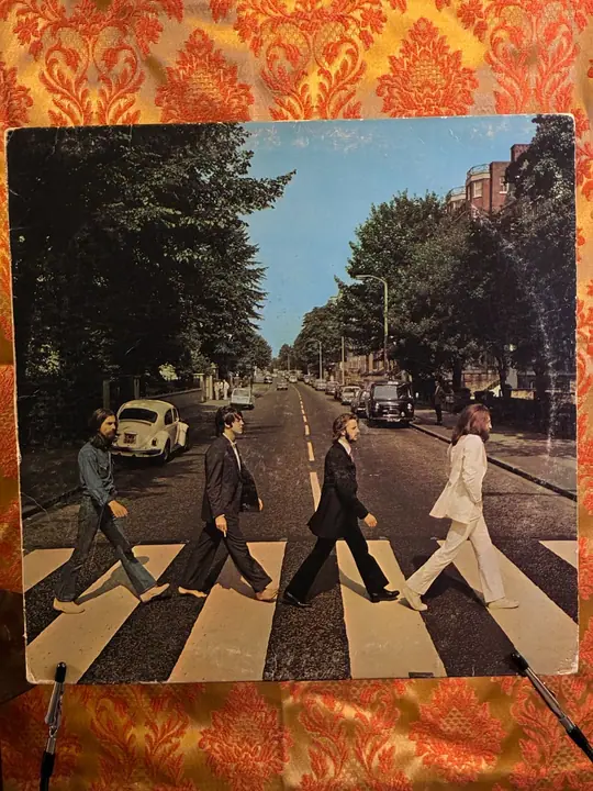 The Beatles Abbey Road record sleeve
