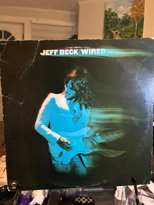 Jeff Beck – Wired record sleeve