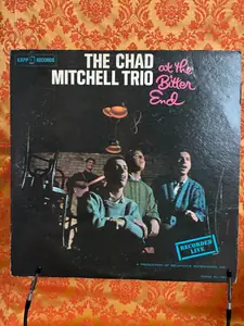 The Chad Mitchell Trio – At The Bitter End record sleeve