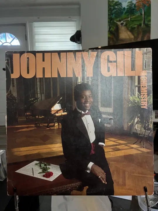 Johnny Gill – Chemistry record sleeve