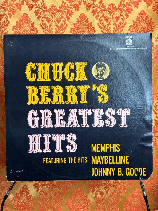 Chuck Berry – Chuck Berry's Greatest Hits record sleeve