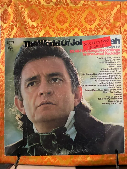 Johnny Cash – The World of Johnny Cash record sleeve