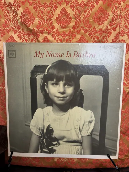 Barbra Streisand – My Name Is Barbra record sleeve