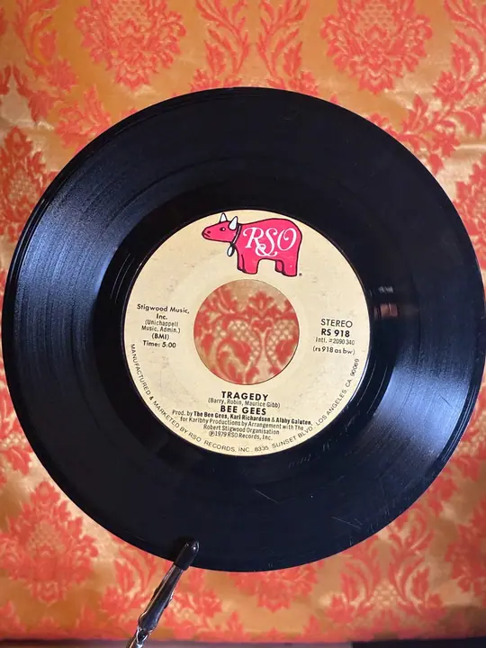 Bee Gees – Tragedy record sleeve