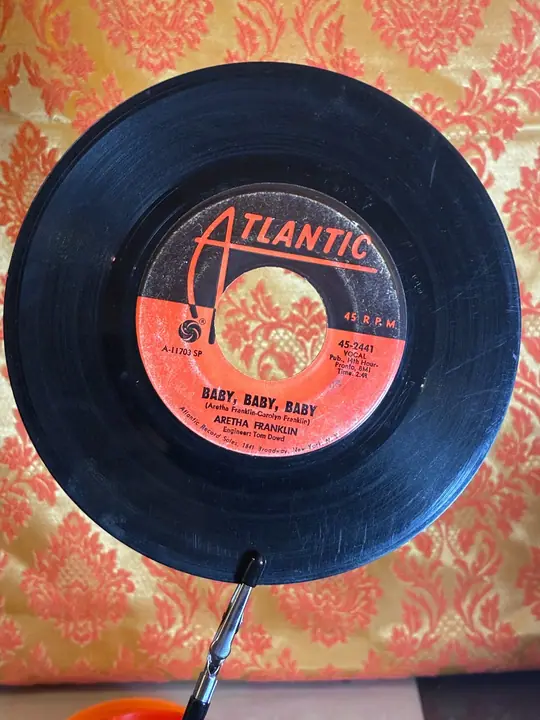 Aretha Franklin – A Natural Woman record sleeve