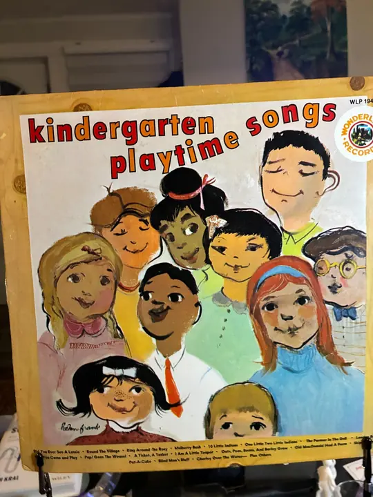 Kindergarten Playtime Songs – Kindergarten Playtime Songs record sleeve