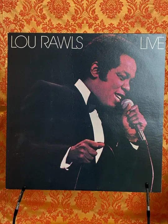 Lou Rawls – Lou Rawls Live record sleeve