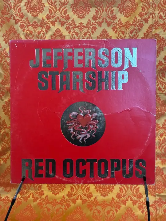 Jefferson Starship – Red Octopus record sleeve