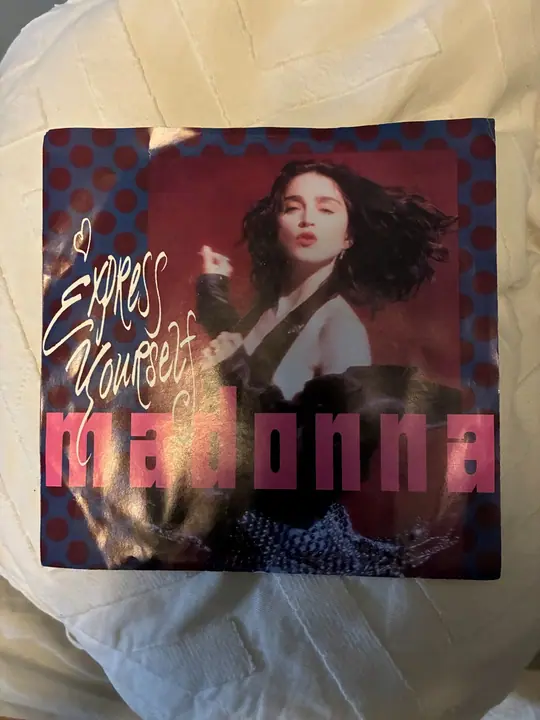 Madonna – Express Yourself record sleeve