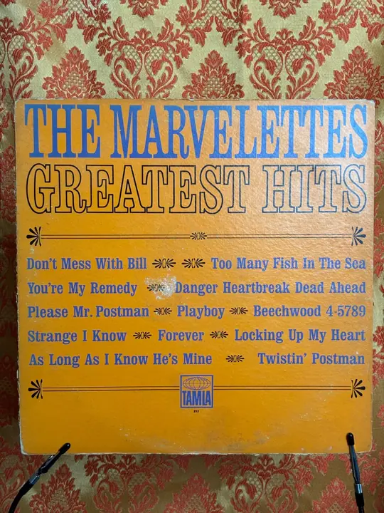 Marvelettes – The Marvelettes Greatest Hits record sleeve