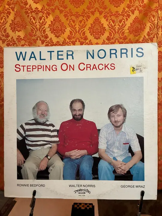 Walter Norris – Stepping On Cracks record sleeve