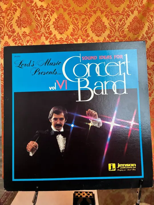 Sound Ideas for Concert Band – Sound Ideas for Concert Band Vol . VI Jenson Publications record sleeve