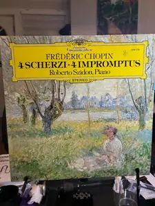 Chopin 4 Scherzi 4 Impromptus Roberto Szidon record sleeve