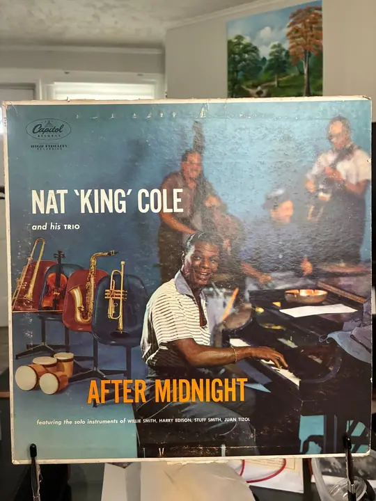 Nat “King” Cole And His Trio – After Midnight record sleeve