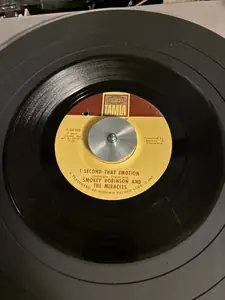 Smokey Robinson – I Second That Emotion record sleeve