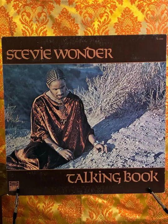 Stevie Wonder Talking Book record sleeve