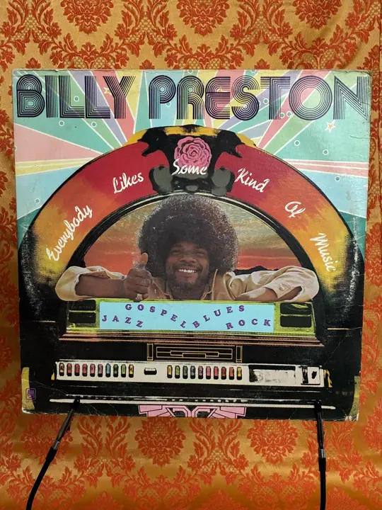 Billy Preston – Everybody Likes Some Kind of Music record sleeve