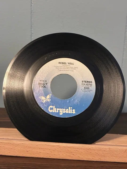 Billy Idol – Rebel Yell/Crank Call record sleeve