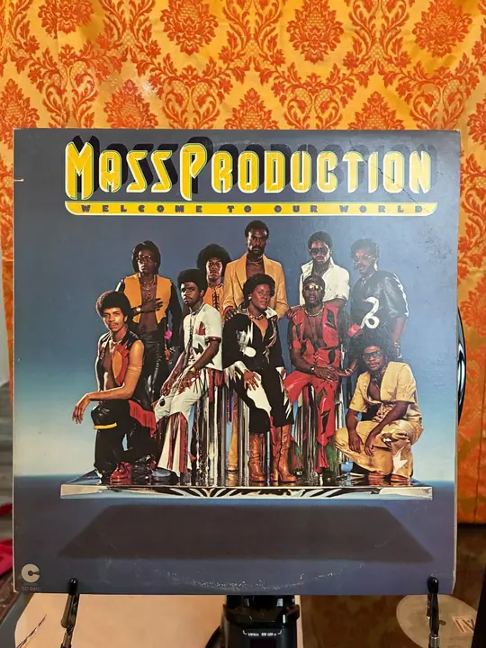 Mass Production – Welcome To Our World record sleeve