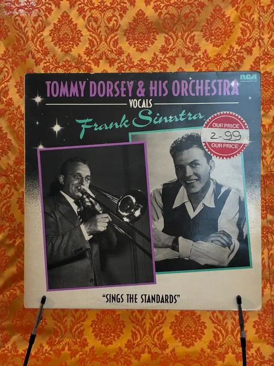 Tommy Dorsey – Tommy Dorsey & His Orchestra – Vocals Frank Sinatra record sleeve
