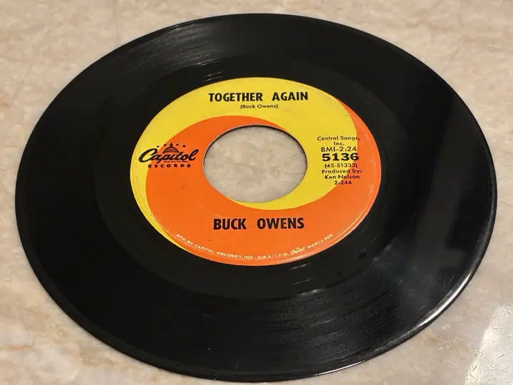 Buck Owens – Again record sleeve