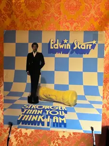 Edwin Starr – Stronger Than You Think record sleeve