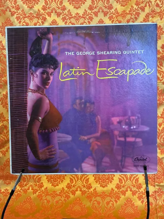 George Shearing – Latin Escapade record sleeve