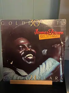 James Brown – Solid Gold: 30 Golden Hits record sleeve