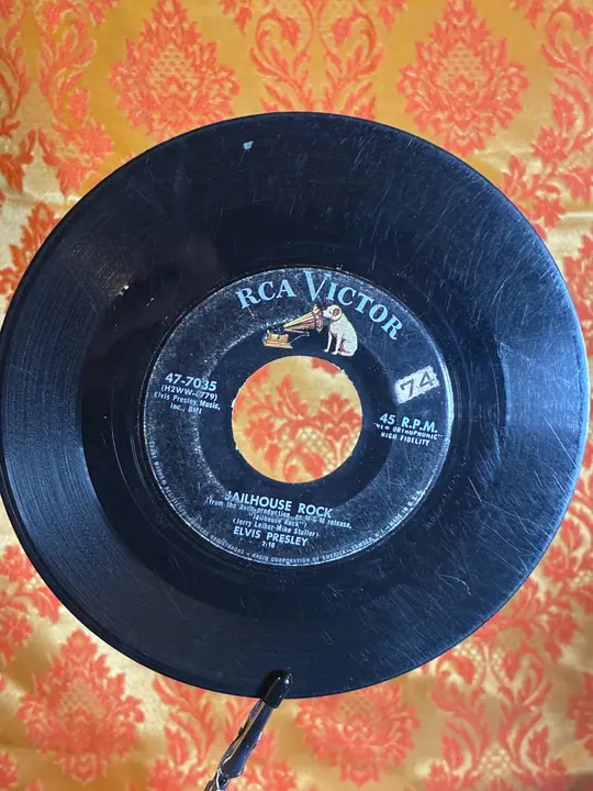 Elvis Presley – Jailhouse Rock record sleeve