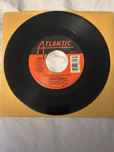 Donna Summer – This Time I Know It’s For Real record sleeve