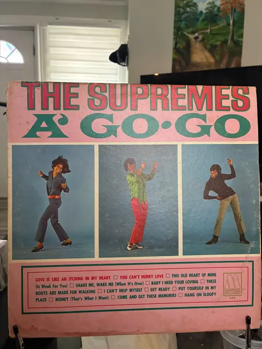 The Supremes – A’ Go-Go record sleeve