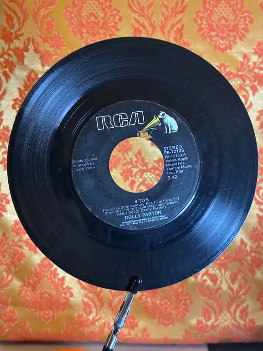 Dolly Parton – Dolly Parton - 9 to 5 record sleeve