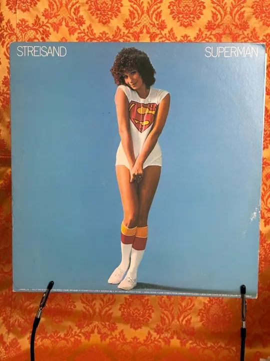 Barbra Streisand – Superman record sleeve
