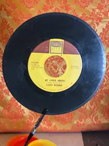 Stevie Wonder – My Cherie Amour record sleeve