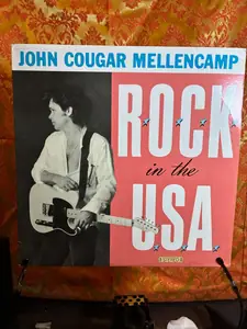 John Cougar Mellencamp R.O.C.K. In The U.S.A. record sleeve