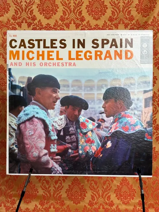 Michel Legrand – Castles in Spain record sleeve