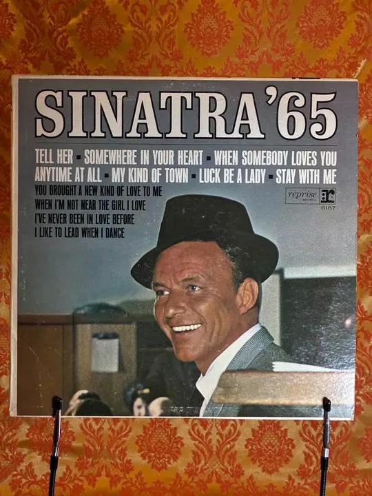 Frank Sinatra – Sinatra '65 record sleeve